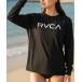  Rush Guard [RVCA/ Roo ka]25SS ESCAPE SFLT/ вода суша обе для UV уход длинный рукав Rush Guard *sa- фреон T( купальный костюм ) мужской женский 