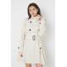 [rienda] тренчкот SMALL слоновая кость женский 