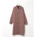 [HARE] пальто с отложным воротником SMALL оттенок коричневого прочее мужской 
