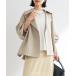 [un dix cors] бушлат FREE grayish бежевый женский 