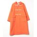 [BEAMS BOY] полупальто "даффл коут" ONE SIZE orange женский 