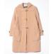 [coen] полупальто "даффл коут" MEDIUM бежевый женский 