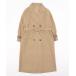 [Bou Jeloud] пальто с отложным воротником FREE бежевый женский 