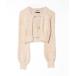 [EMODA] вязаный ансамбль FREE бежевый женский 