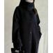 [Meiru] пальто с отложным воротником X-LARGE черный женский 