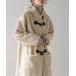 [AMELY] [La-gemme] полупальто "даффл коут" свободный бежевый женский 