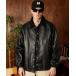 �v�W���� ���C�_�[�X Schott/�V���b�g/LEATHER COACH JACKET/���U�[ �R�[�`�W���P�b�g �����Y ���f�B�[�X