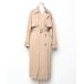 [FREAK'S STORE] тренчкот свободный бежевый женский 