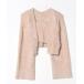 [EATME] вязаный ансамбль FREE бежевый женский 