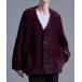 [Loose/ разрозненный ] вязаный кардиган S wine red мужской 