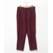 [HARE] брюки S красный мужской 