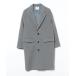 [coen] Пальто Честерфилд SMALL серый мужской 