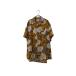  рубашка [INTERPLAY] Open Collar S/S Over Size Shirt[3:Pattern] мужской женский 