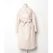 [PLST] Пальто Честерфилд S бежевый женский 