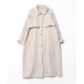 [DISCOAT] тренчкот FREE grayish бежевый женский 
