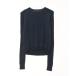 [JOSEPH] длинный рукав вязаный M темно-синий женский 
