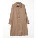 [Lui's] пальто с отложным воротником 1 бежевый мужской 