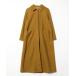 [select MOCA] пальто с отложным воротником FREE хаки оливковый женский 