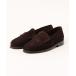  Loafer G.H.BASS BA11012F LARSON WEAVE CHOCOLATE SUEDEla-son мужской 