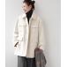 [JOURNAL STANDARD relume] пальто с отложным воротником FREE бежевый женский 