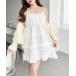  One-piece лето одноцветный & цветочный принт tia-do оборка Cami One-piece 