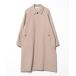 [WYM LIDNM] пальто с отложным воротником M бежевый мужской 