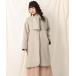 [couture brooch] no color пальто 38 свет бежевый женский 