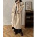 [apres jour clair] no color пальто свободный слоновая кость женский 