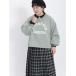[Samansa Mos2] тренировочный cut and sewn F мята женский 