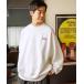 [niko and...] тренировочный cut and sewn MEDIUM "теплый" белый мужской 