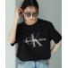 t�V���c �uCalvin Klein/�J���o���N���C���vCORE MONOLOGO JEANS TEE/ CK ���S �N���[�l�b�N ����T�V���c �����Y ���f�B�[�X