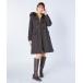 [LAISSE PASSE] полупальто "даффл коут" MEDIUM темно-серый женский 
