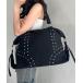  сумка "Boston bag" заклепки нейлон большая вместимость сумка "Boston bag" 2WAY сумка женский 