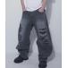 ������ ��BLR BLUER��Adjustable Waist Destroyed Denim Pants / �֥ӡ����륢���� �֥顼�ץ����㥹��