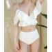 купальный костюм body type покрытие [SWIMWEAR/ купальный костюм ] объем оборка купальный костюм женский 