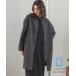 [LEPSIM] no color пальто LARGE угольно-серый женский 