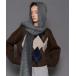 [MAISON SPECIAL] muffler FREE серый женский 