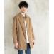 [GLOBAL WORK] пальто с отложным воротником MEDIUM Brown мужской 