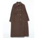 [SENSE OF PLACE by URBAN RESEARCH] пальто с отложным воротником ONE Brown женский 