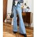  джинсы Denim Denim брюки Denim &tsu il flare pants женский 