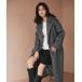 [Pierrot] Пальто Честерфилд S уголь женский 