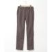 [green label relaxing] брюки X-SMALL Brown мужской 