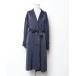 [ADAM ET ROPE'] тренчкот FREE темно-синий женский 