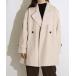 [Social GIRL] Пальто Честерфилд M оттенок белого прочее женский 
