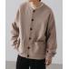 [epnok] вязаный кардиган MEDIUM бежевый мужской 