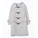 [BABYLONE] полупальто "даффл коут" 34 светло-серый женский 