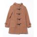[FREAK'S STORE] полупальто "даффл коут" S Brown женский 