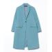 [SHIPS] Пальто Честерфилд 36 голубой женский 