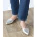 [Fin] Flat туфли-лодочки 23cm серебряный женский 