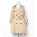 [beautiful people] тренчкот 120 бежевый женский 